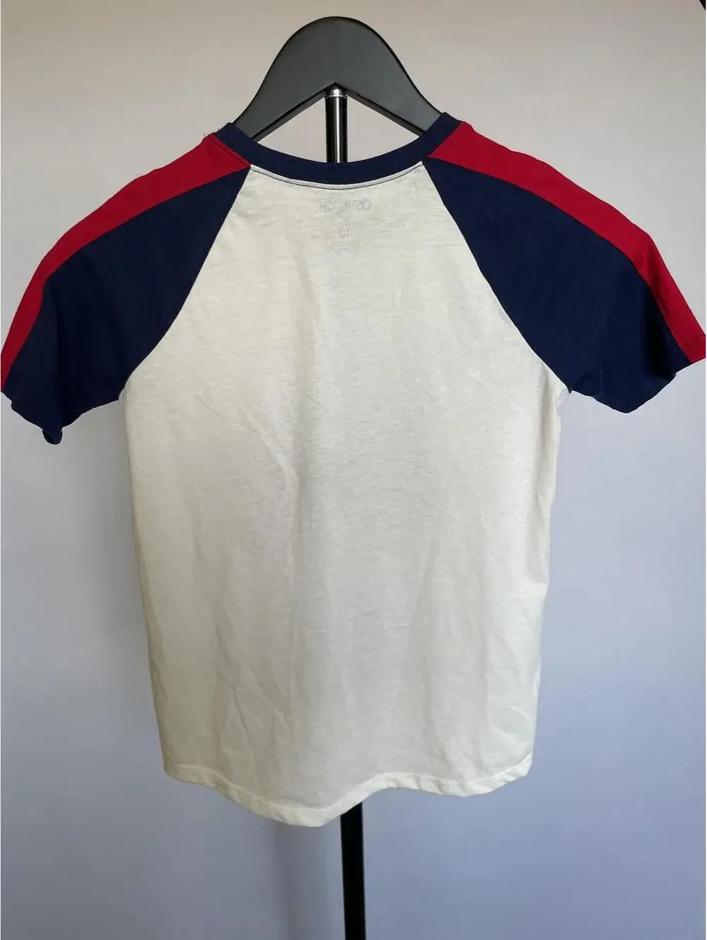 Boys Osh Kosh B'Gosh Legend Raglan Football T-Shirt Size 10 Holograph New